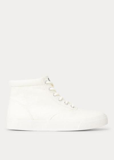 Zapatillas Polo Ralph Lauren Mujer Creme - Bryn High-Top - VAONY1032